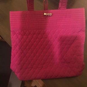 Vera Bradley Fuschia Pink Signature Tote Bag